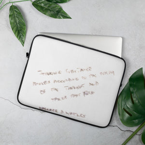 Thinking substance Laptop Sleeve