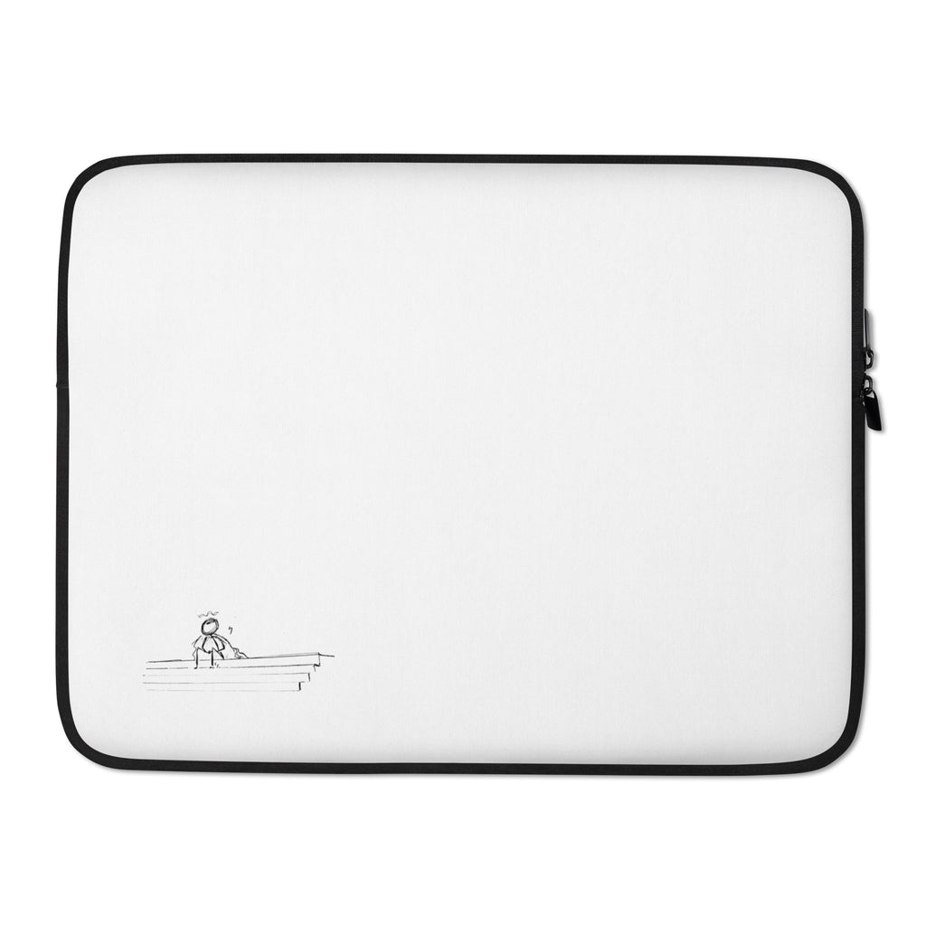 Stop building up stress  Laptop Sleeve