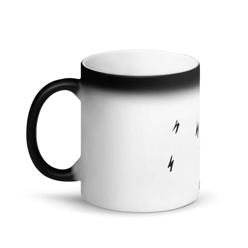 Variety of intentions Matte Black Magic Mug