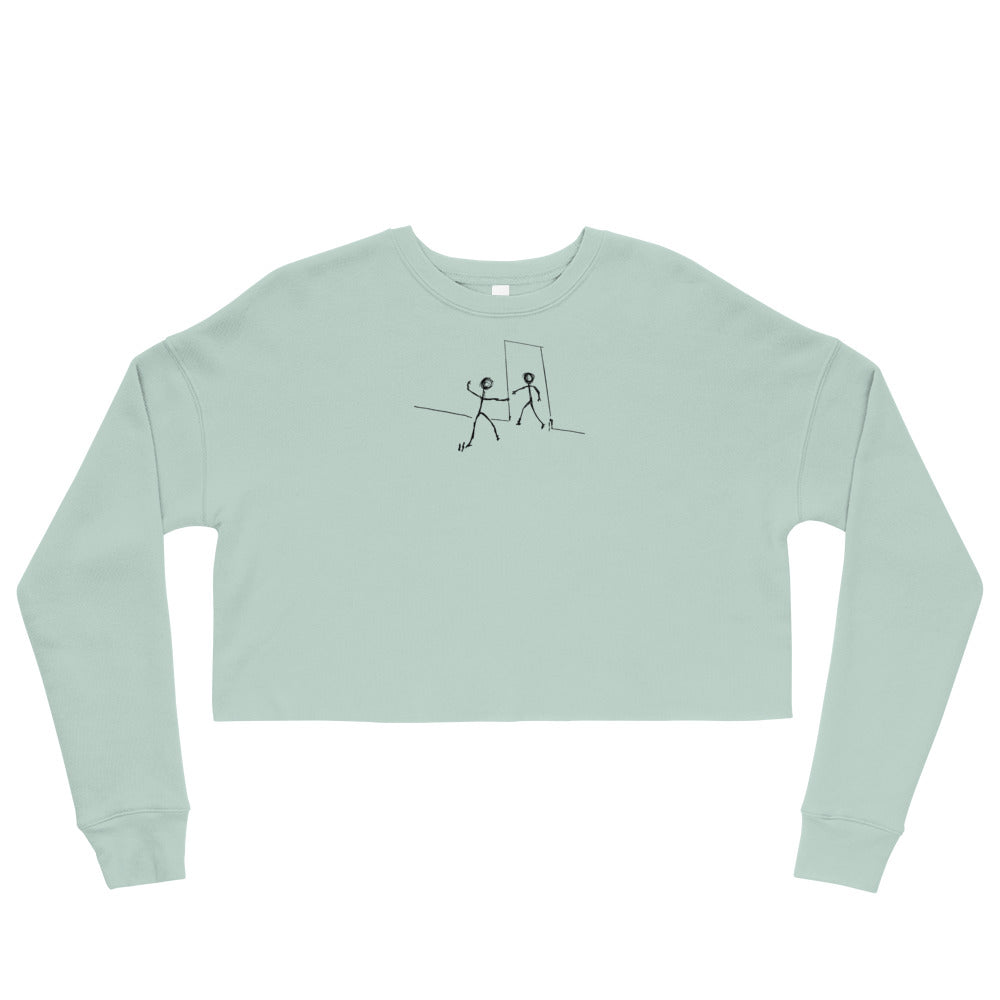 HUG OUT Crop Sweatshirt