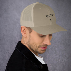 I AM SOURCE ENERGY White Trucker Cap