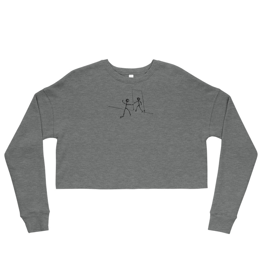 HUG OUT Crop Sweatshirt