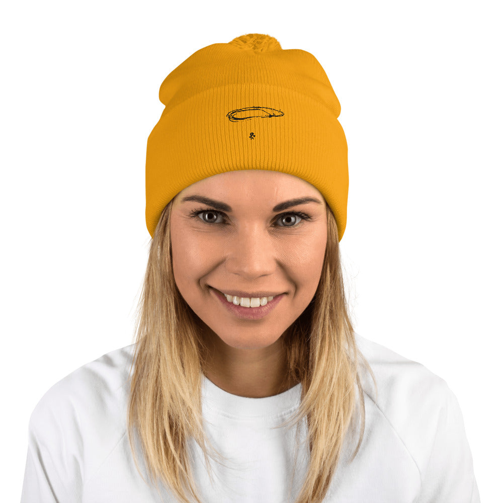 I AM SOURCE ENERGY Pom-Pom Beanie