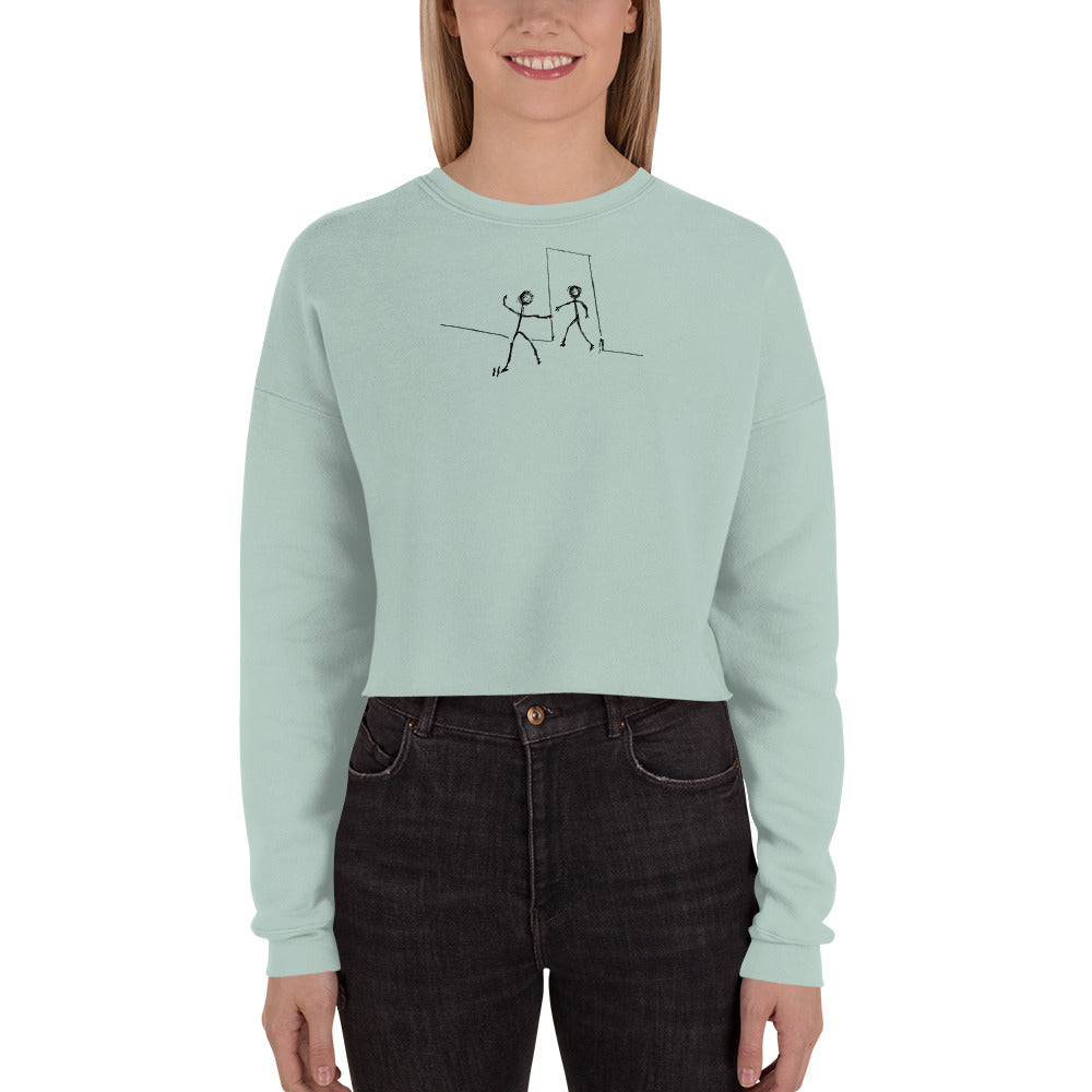 HUG OUT Crop Sweatshirt