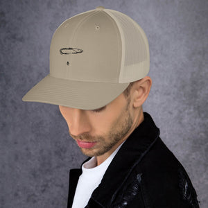 I AM SOURCE ENERGY White Trucker Cap