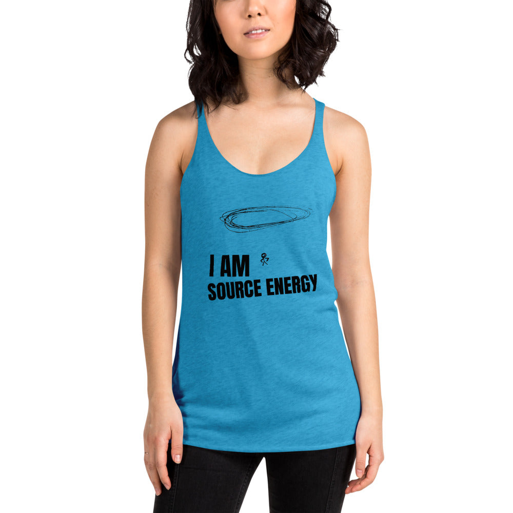 I AM SOURCE ENERGY Women's Racerback Tank