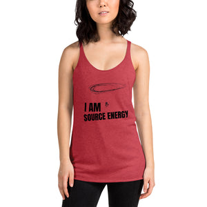 I AM SOURCE ENERGY Women's Racerback Tank