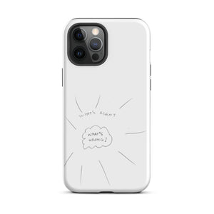 What's right what's wrong Tough Case for iPhone®