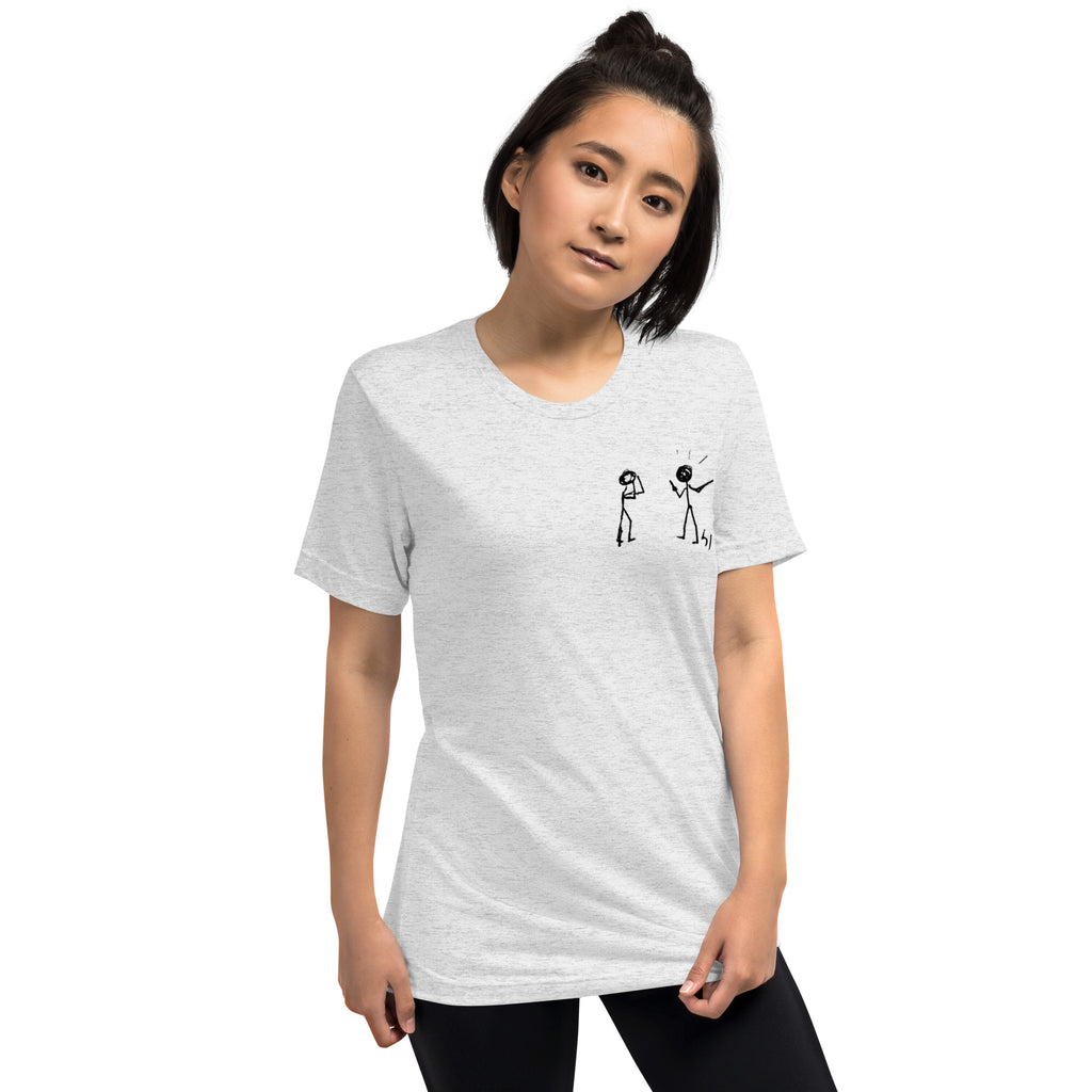 Gratitude for every contrast unisex Short sleeve t-shirt