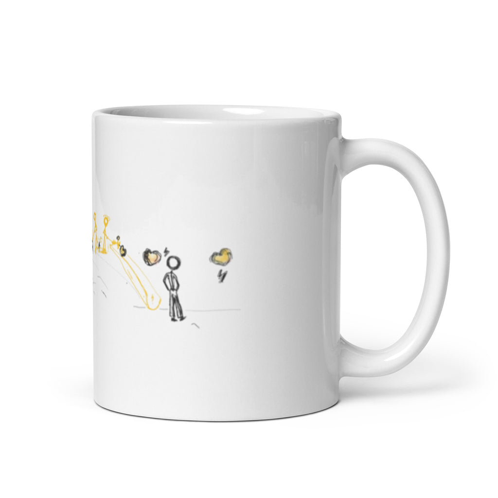 Trust your subconscious - White glossy mug