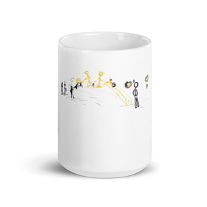 Trust your subconscious - White glossy mug