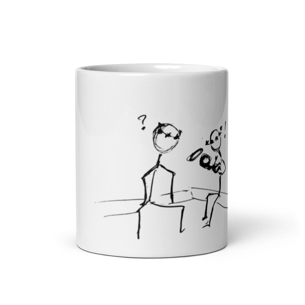 Realise self power - White glossy mug