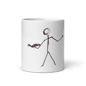 Learning, inspired - White glossy mug