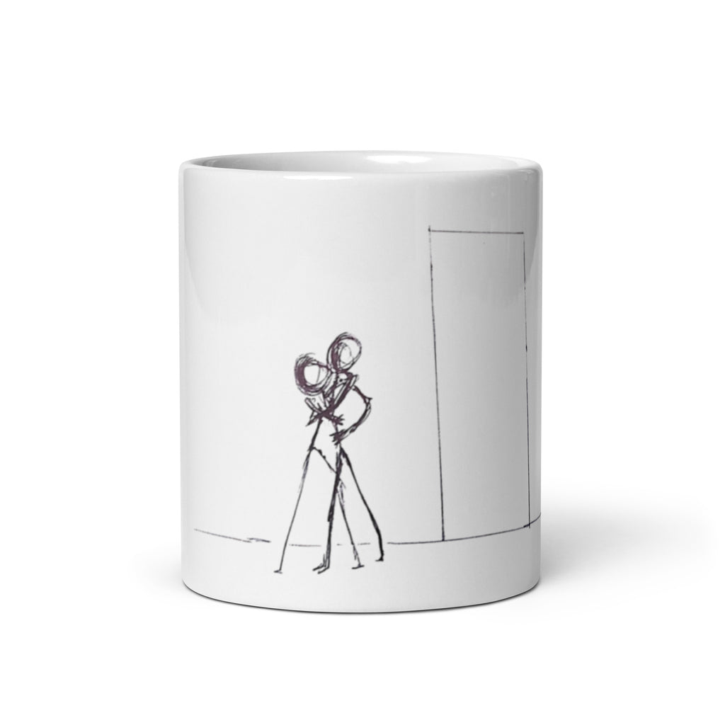 Love my life situations - White glossy mug