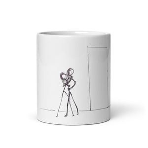 Love my life situations - White glossy mug