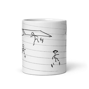 Limiting beliefs - White glossy mug