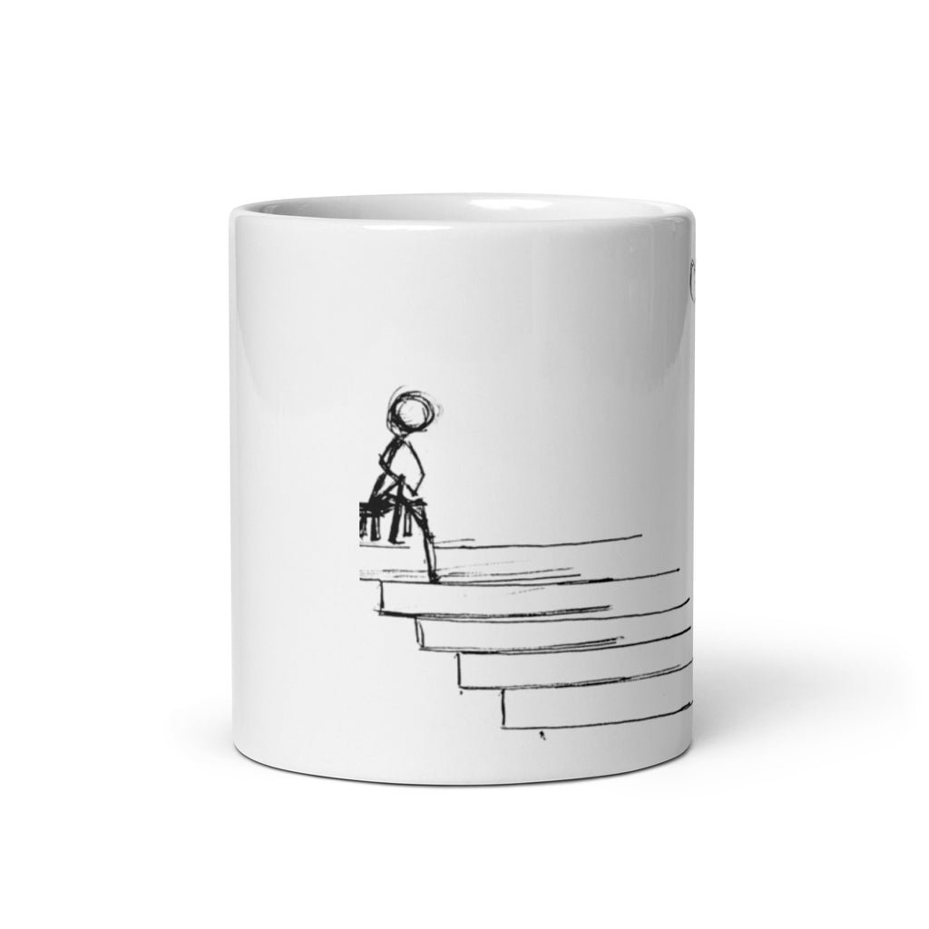 Get back to feeling good - White glossy mug