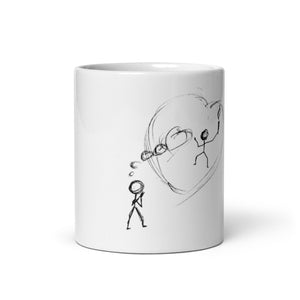 The Lord Forgives, I do too - White glossy mug