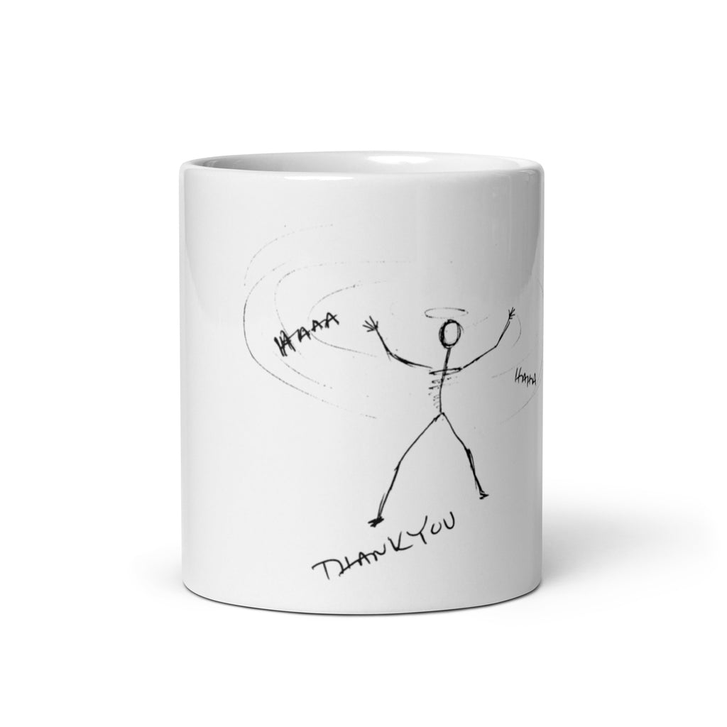 I trust you universe - White glossy mug