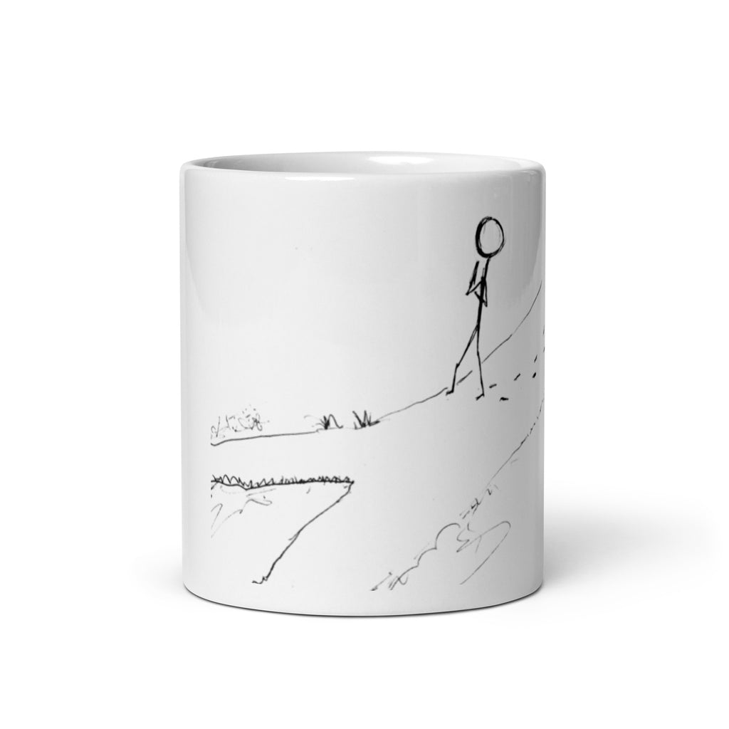 Constant new choices - White glossy mug