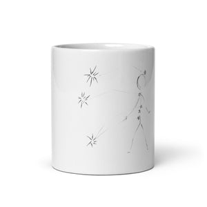 I practise feeling better - White glossy mug