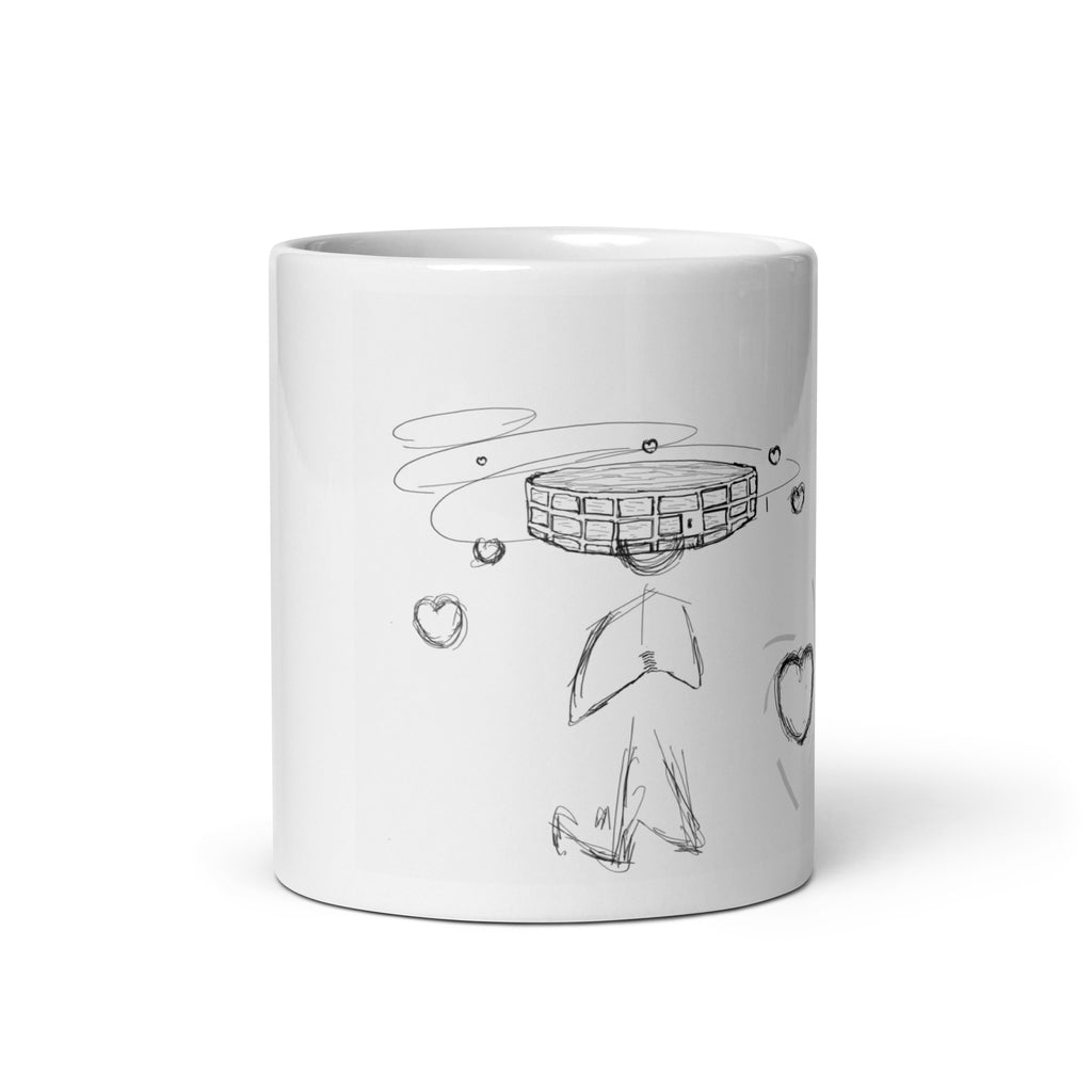 Untangling addiction - White Glossy Mug