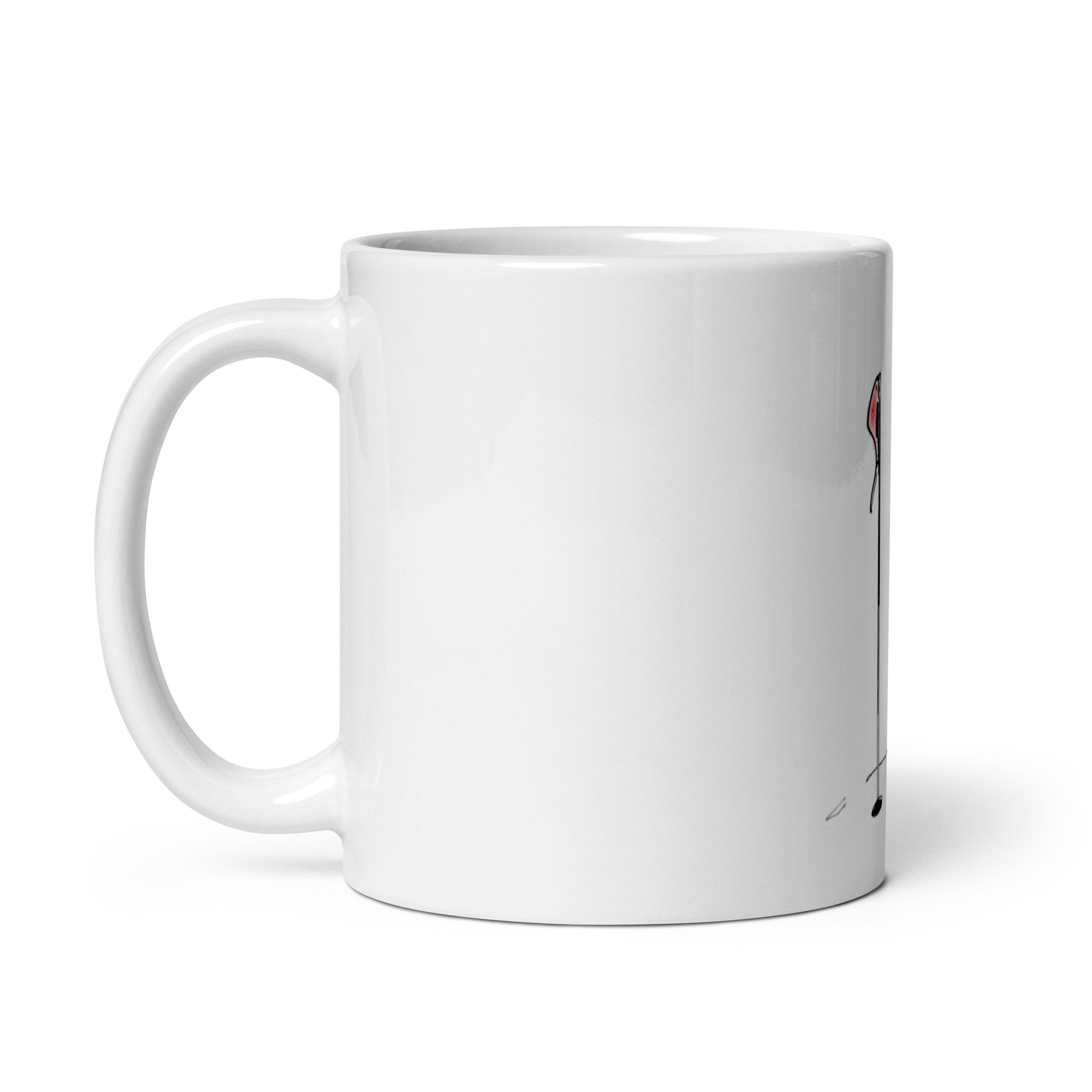 Mine life game - White Glossy Mug