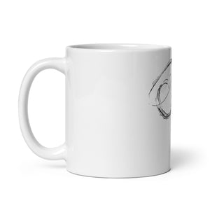 They let me down - White glossy mug