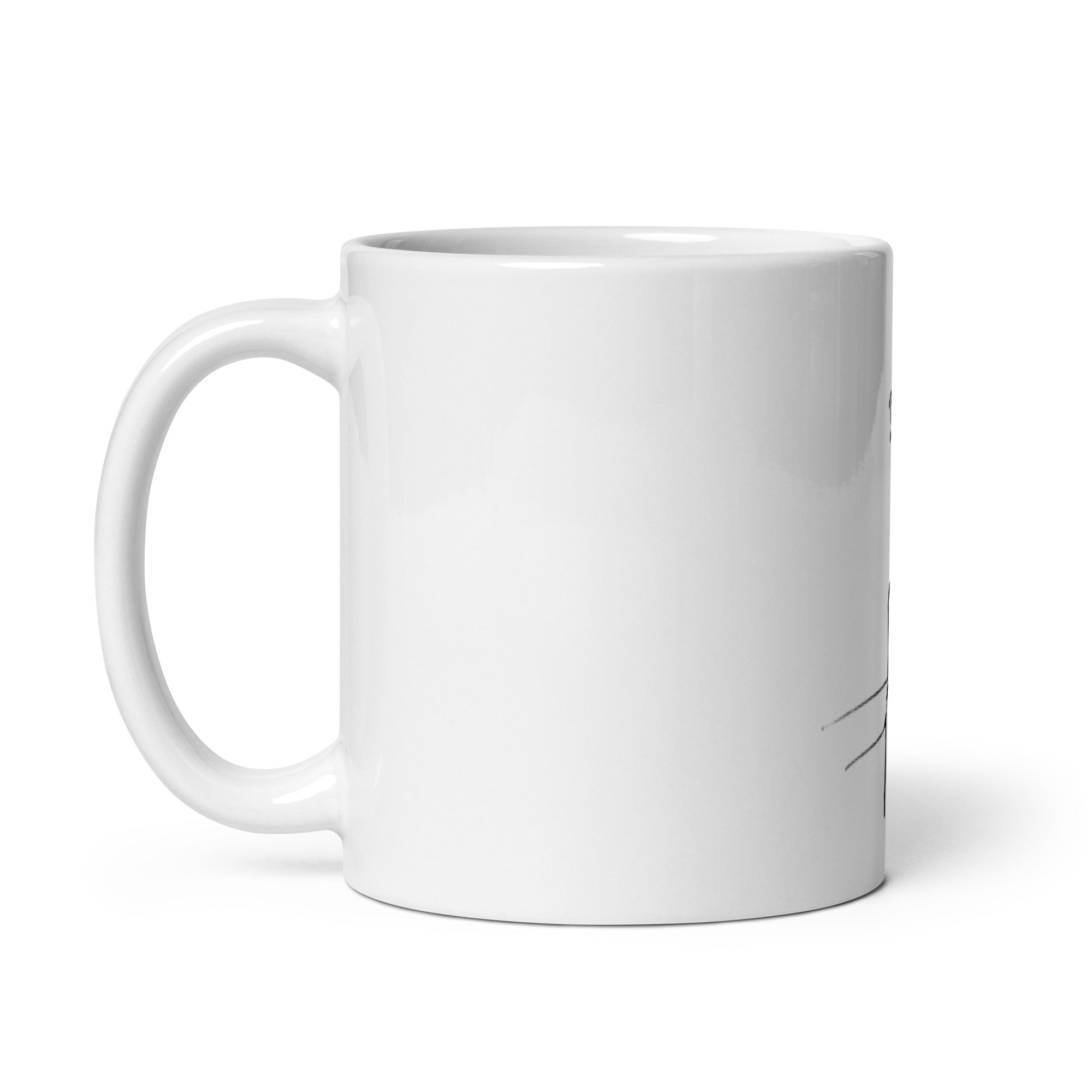 Realise self power - White glossy mug