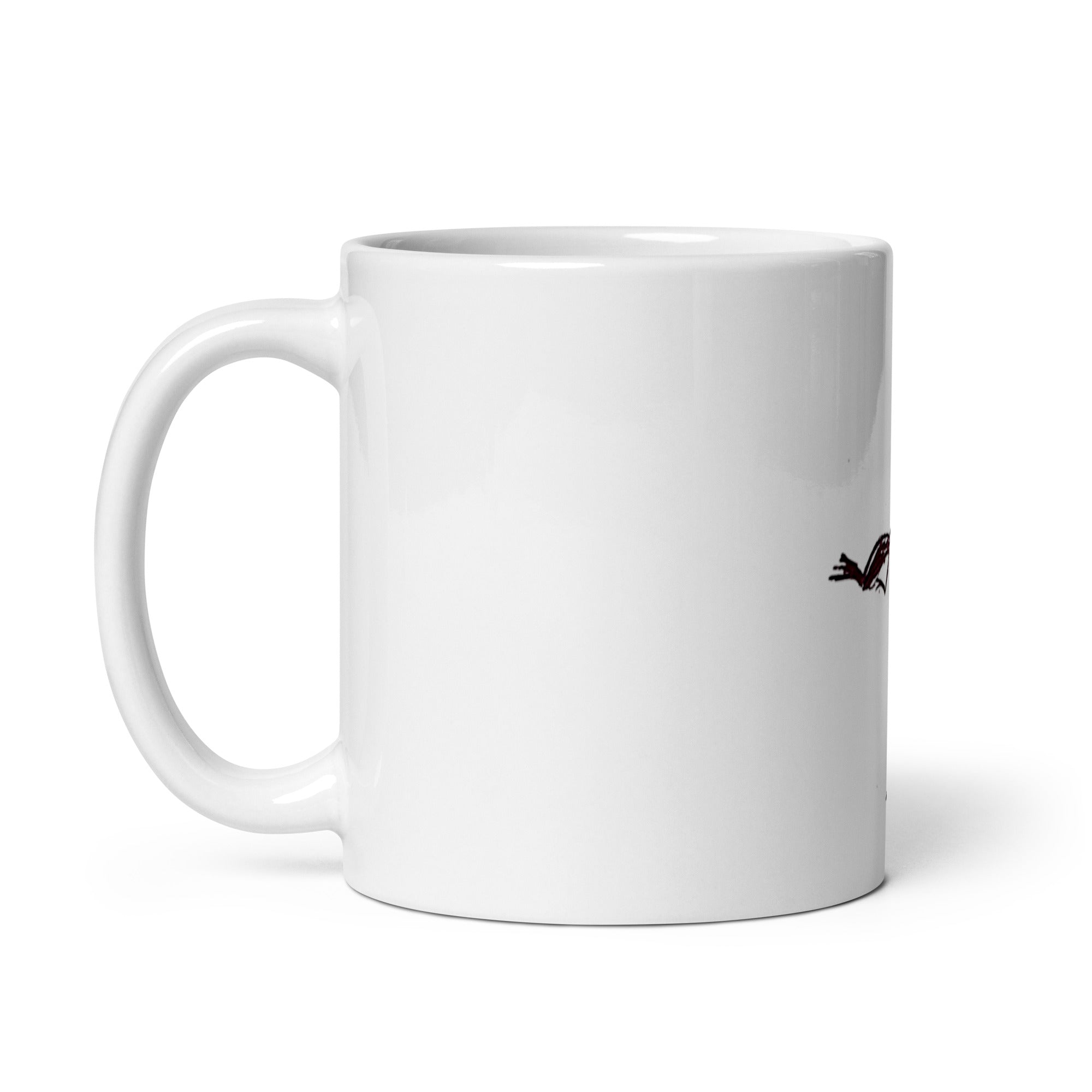 Learning, inspired - White glossy mug