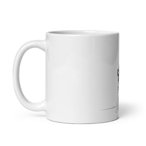 Love my life situations - White glossy mug