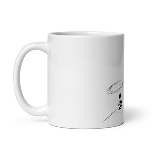 Grateful for sight - White glossy mug