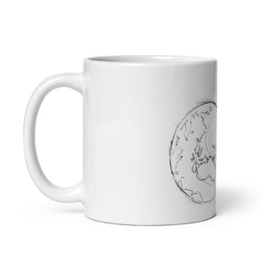 Emanate Love - White glossy mug