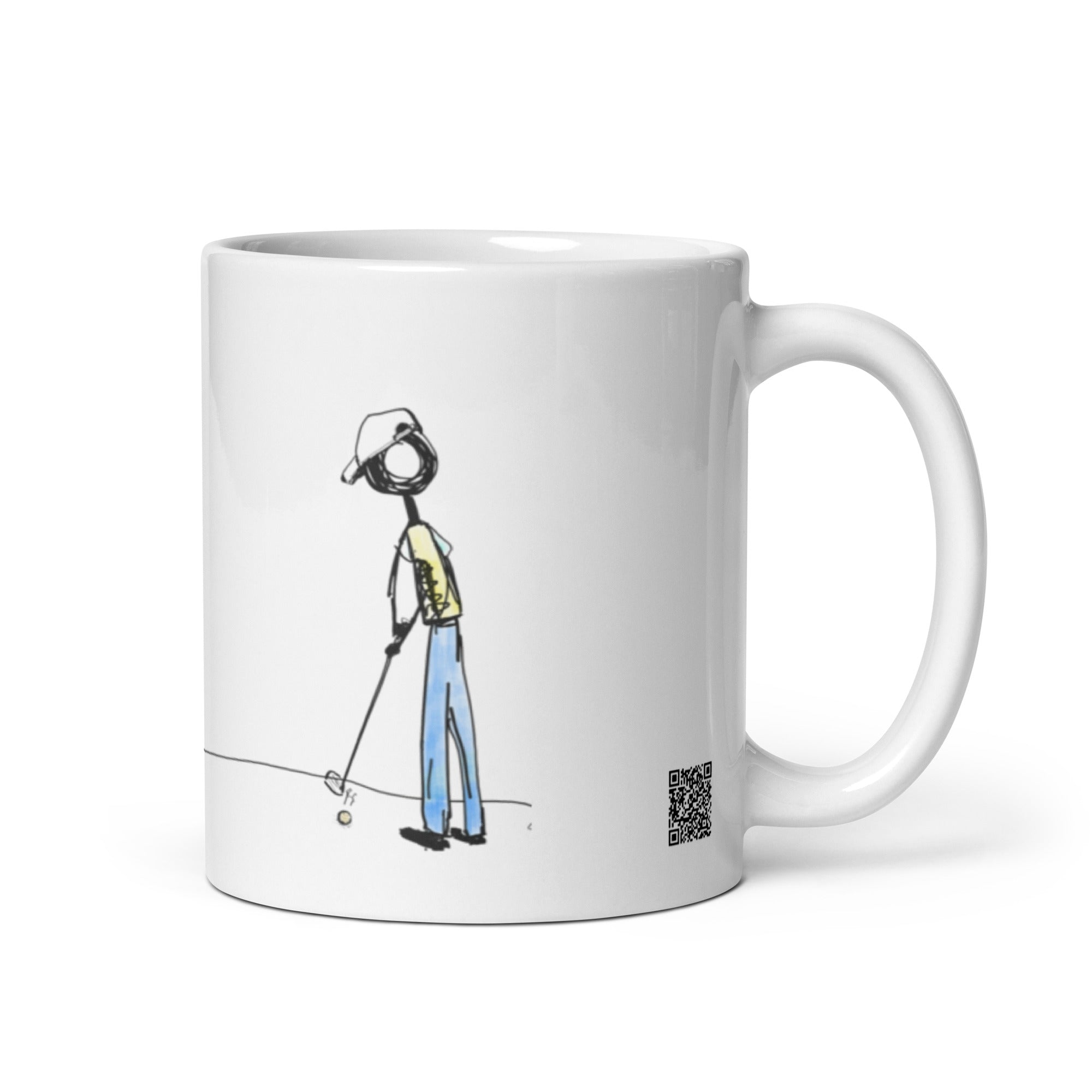 Mine life game - White Glossy Mug