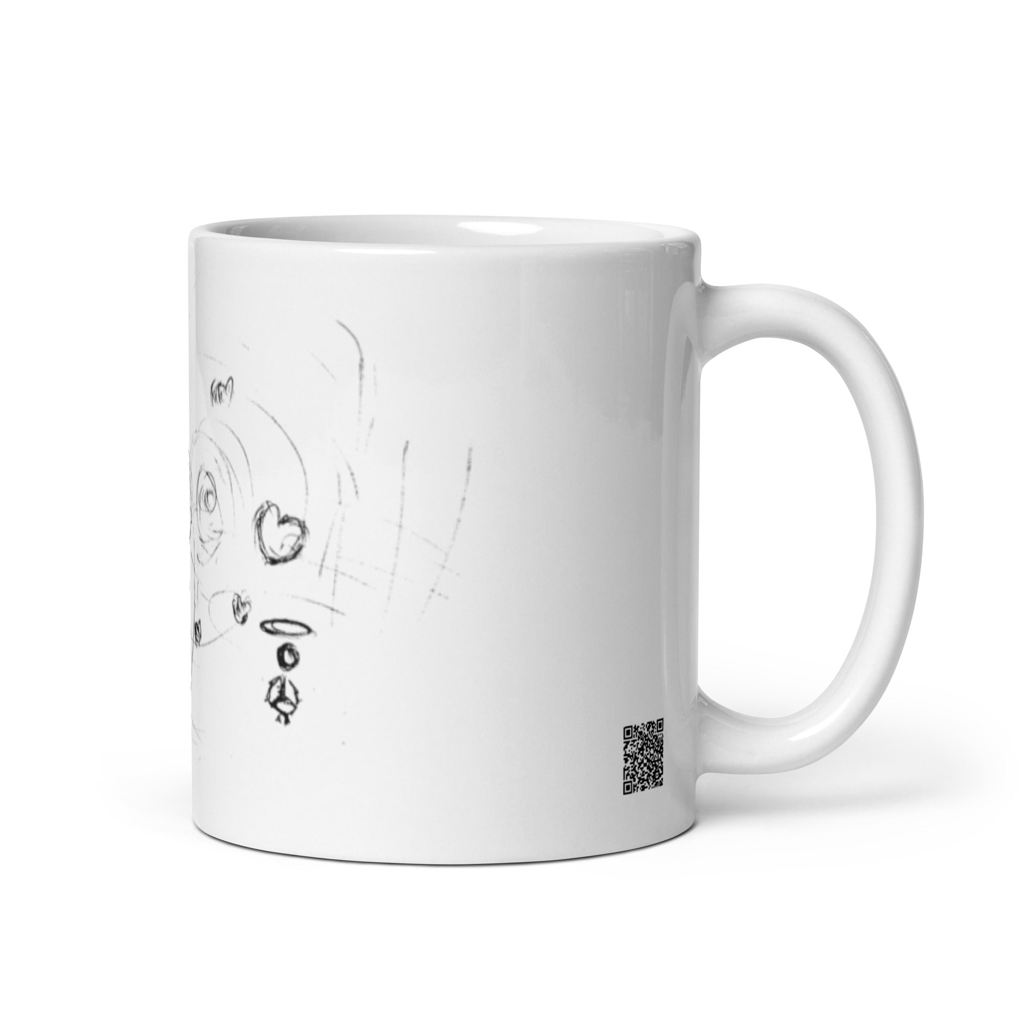 Emanate Love - White glossy mug