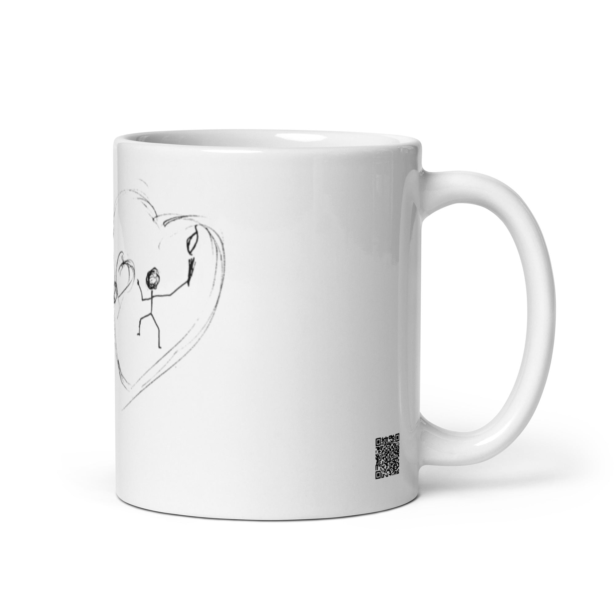 The Lord Forgives, I do too - White glossy mug