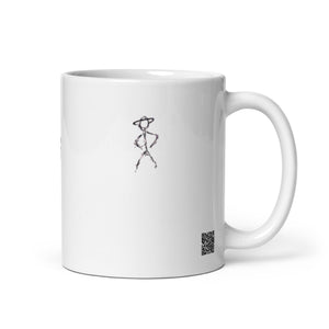 Where I have been - White glossy mug