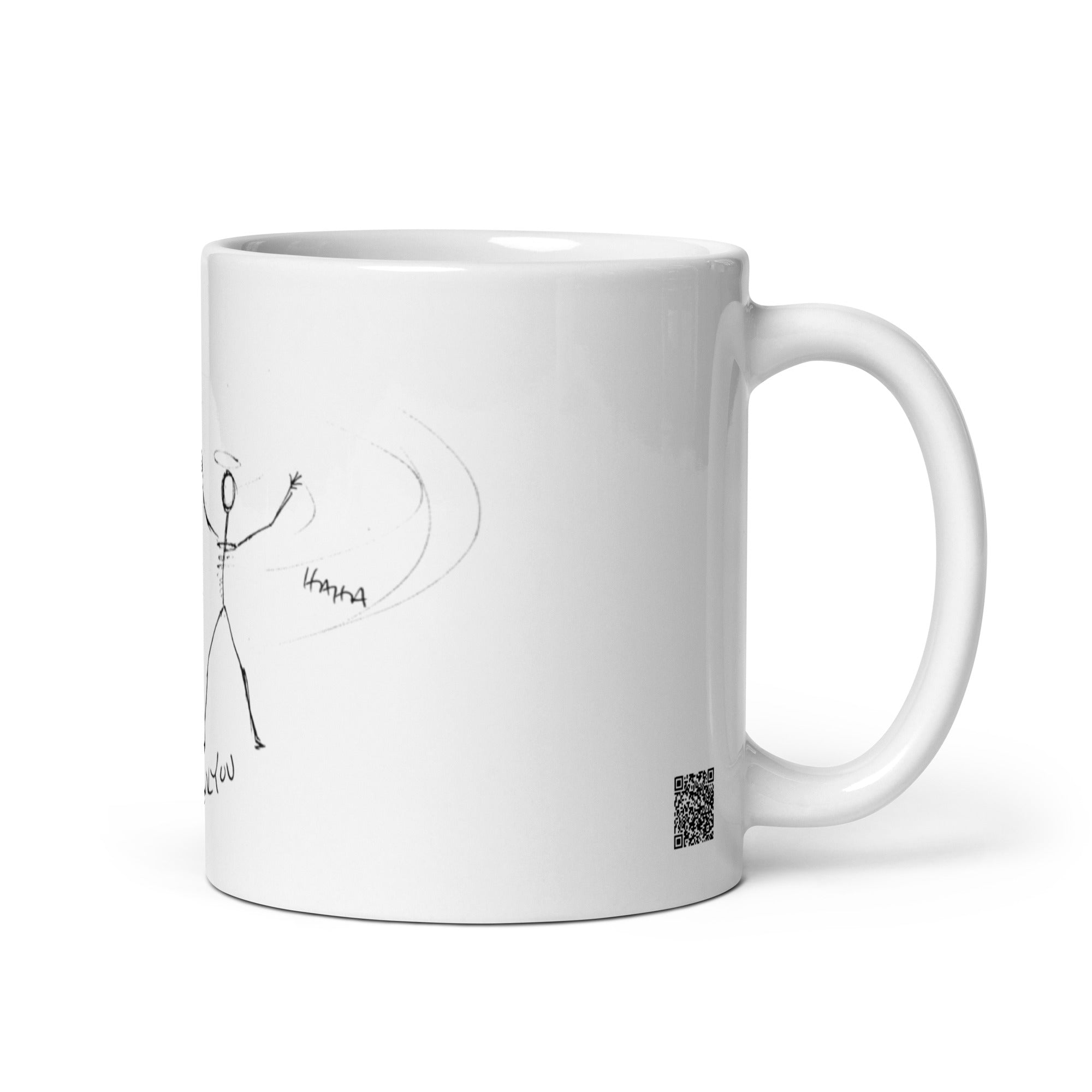 I trust you universe - White glossy mug