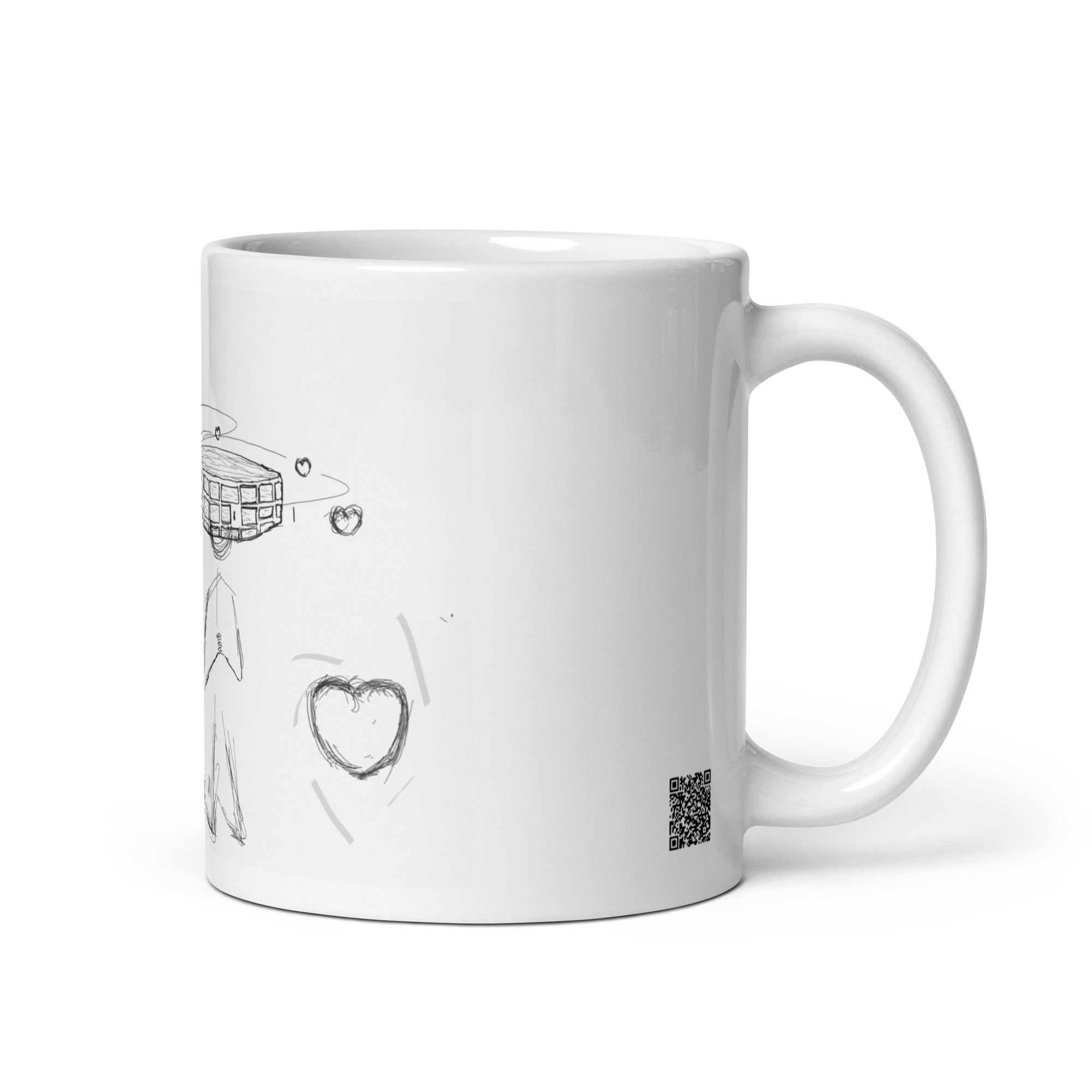 Untangling addiction - White Glossy Mug