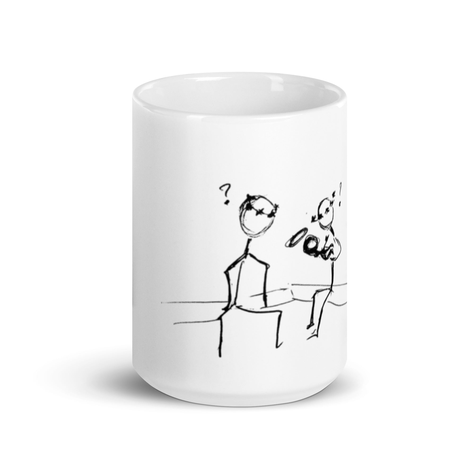 Realise self power - White glossy mug