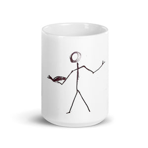 Learning, inspired - White glossy mug