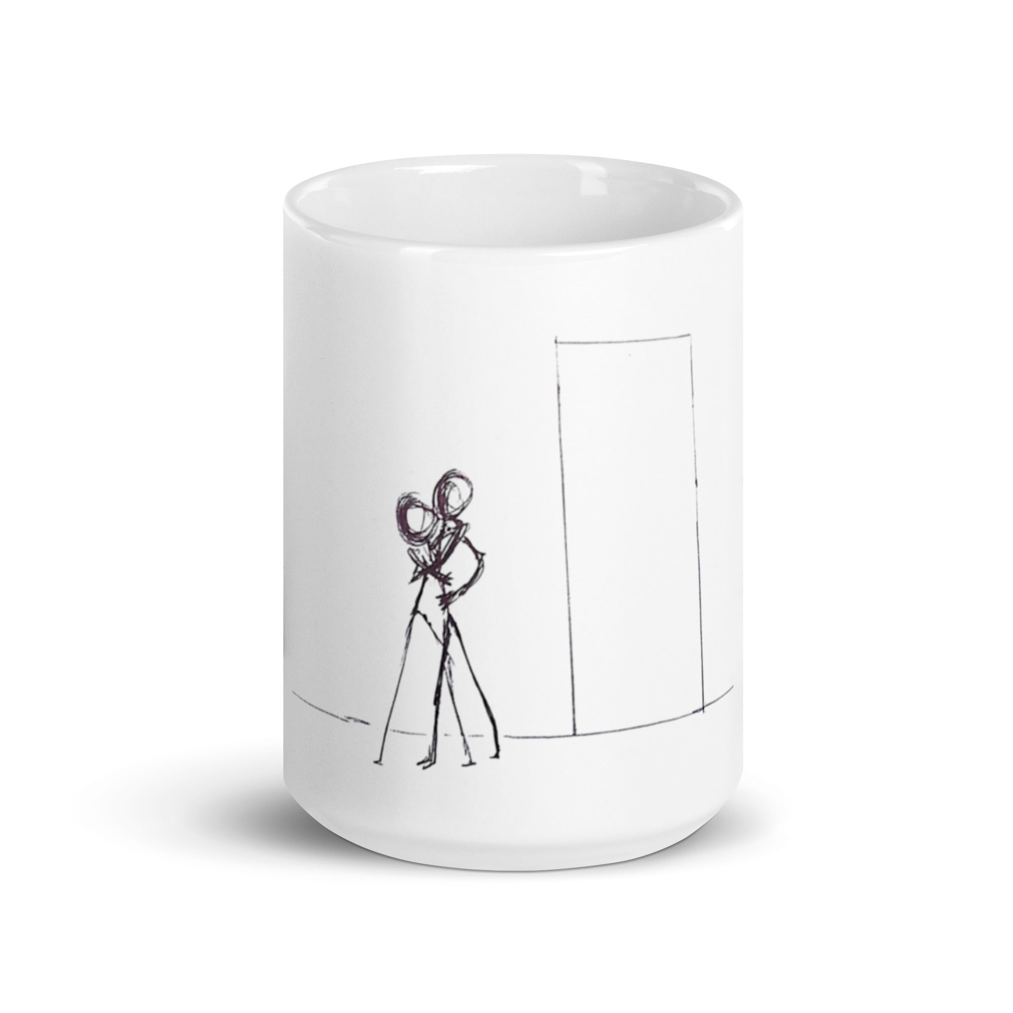 Love my life situations - White glossy mug