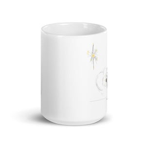 I believe and achieve - white glossy mug