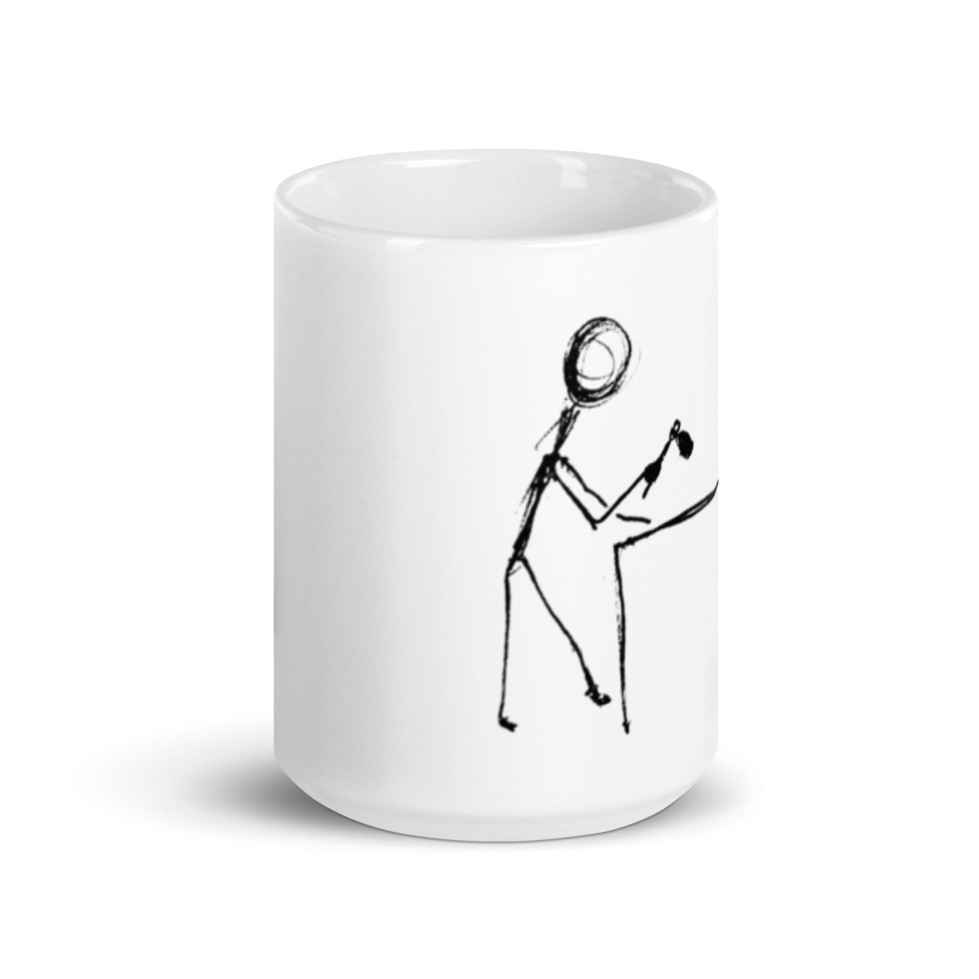 Deciding on improvements - White glossy mug