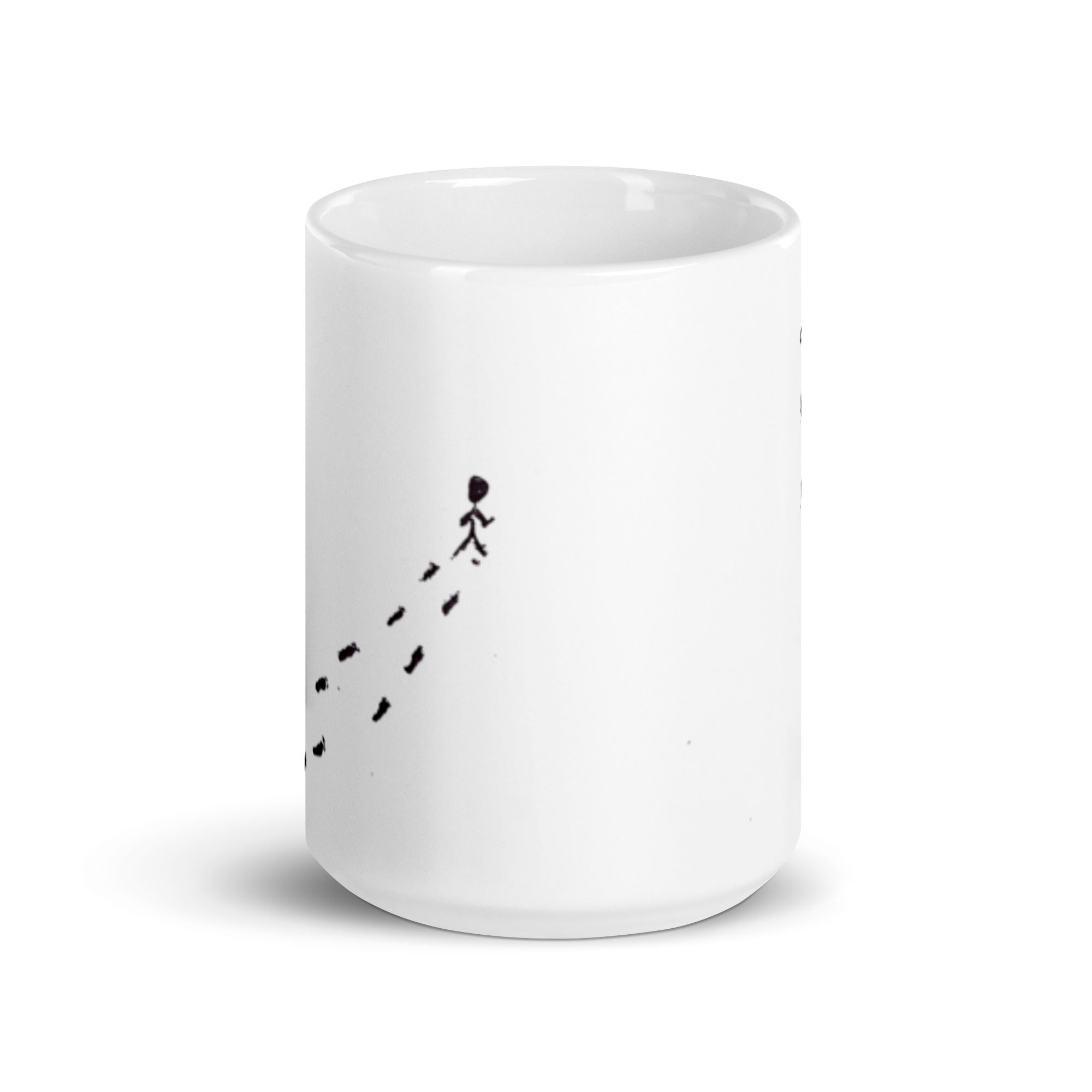 Where I have been - White glossy mug