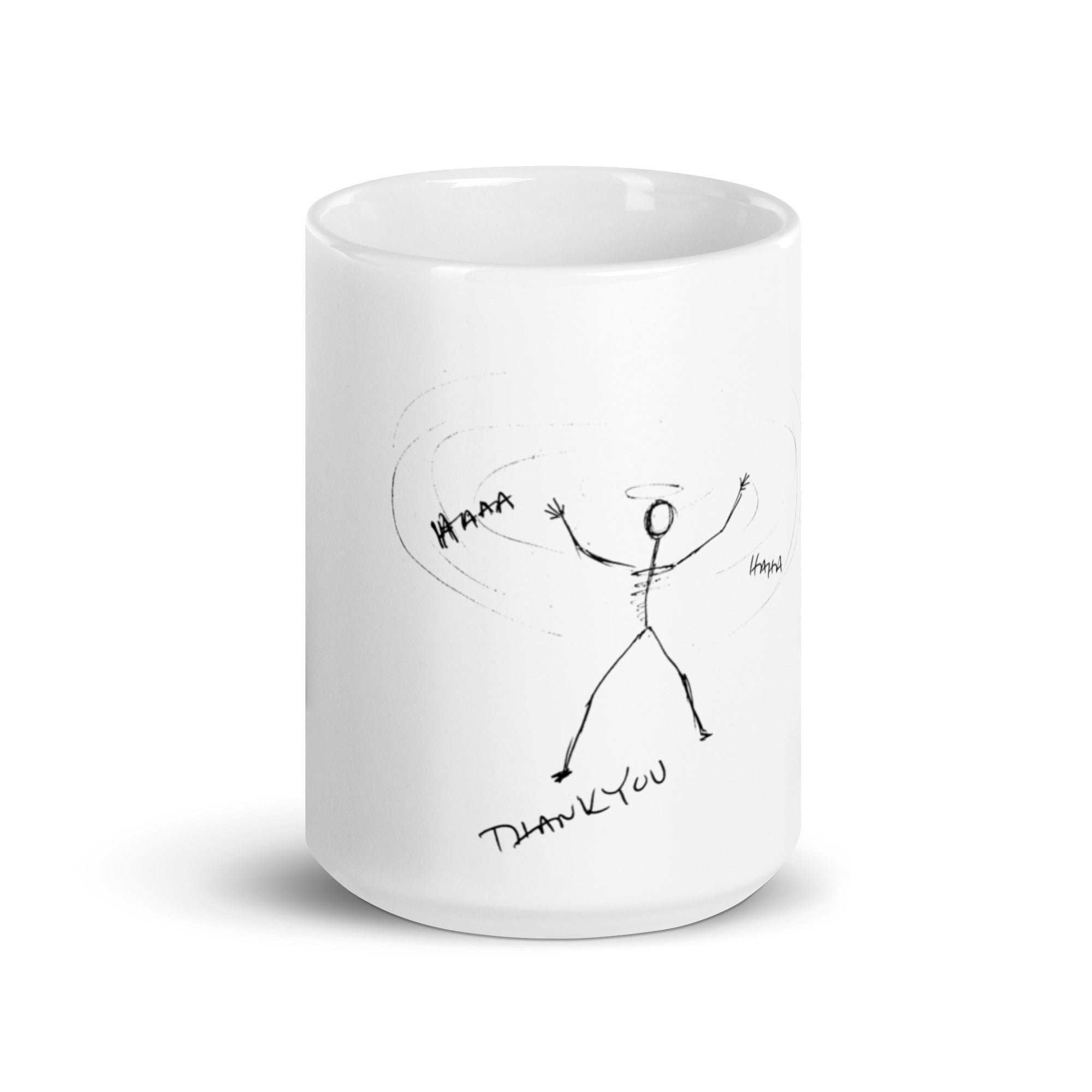 I trust you universe - White glossy mug