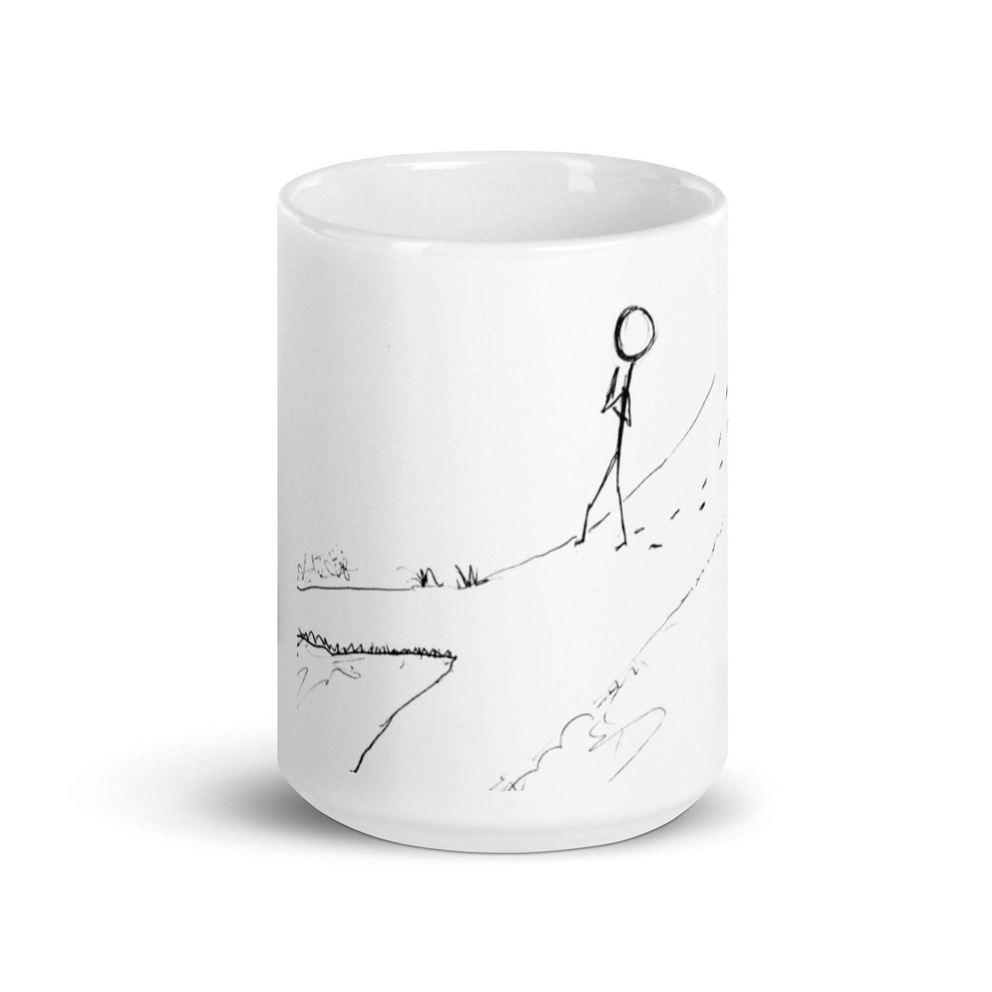 Constant new choices - White glossy mug