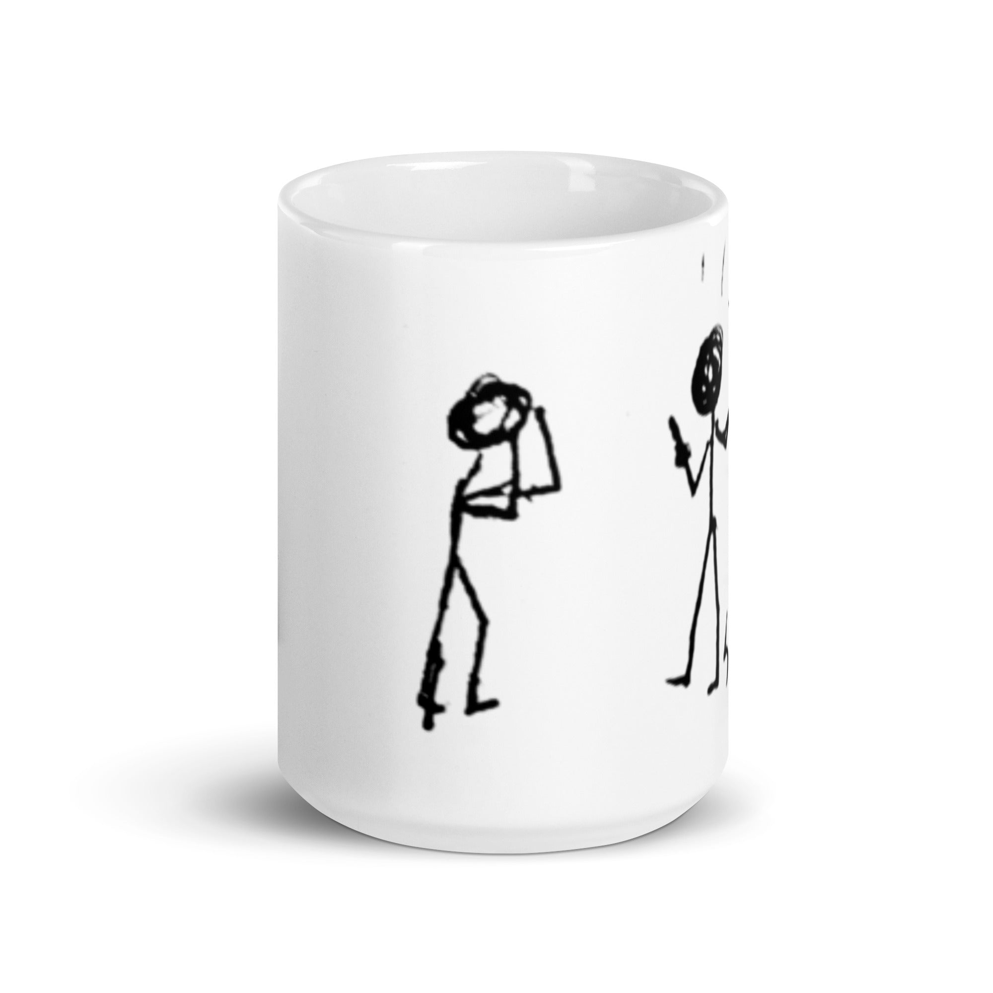 Gratitude for every contrast  - White glossy mug