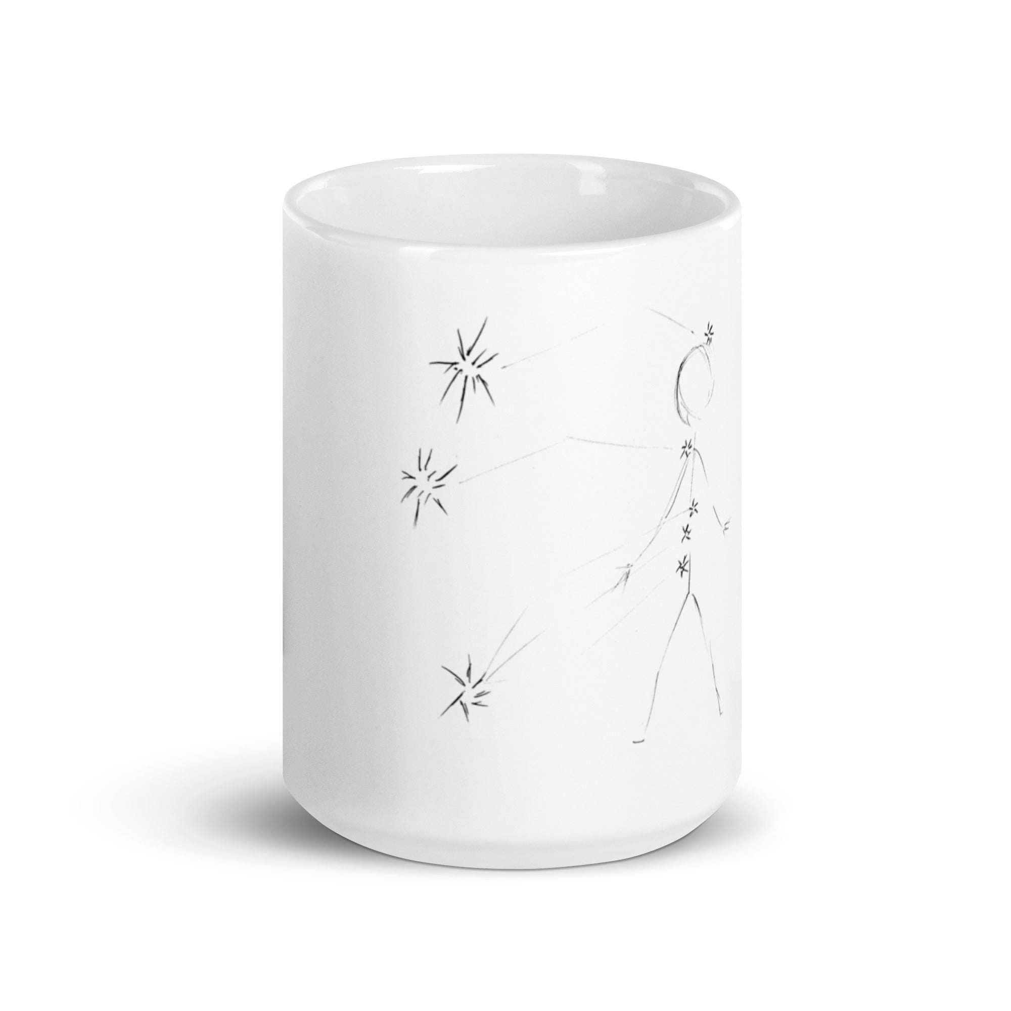 I practise feeling better - White glossy mug