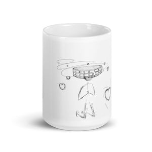 Untangling addiction - White Glossy Mug